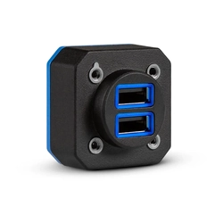 Garmin GSB15 TSO Dual USB Type-A, Rear Power Input