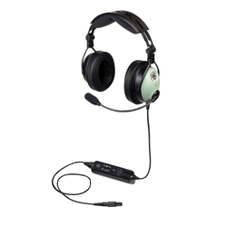 David Clark DC ONE-X ENC Headset with Bluetooth - Straight Cord - Dual Plugs