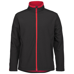 JB's Podium Three Layer Softshell Jacket - Black/Charcoal - Size 5XL