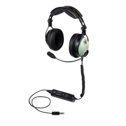 David Clark DC ONE-X ENC Headset with Bluetooth - Straight Cord - Dual Plugs