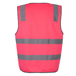 JB's High Vis Safety Vest (D+N) - Orange - Size 6/7XL