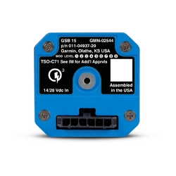 Garmin GSB15 TSO Dual USB Type-A, Rear Power Input