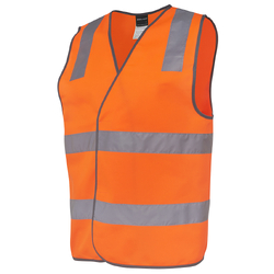 JB's High Vis Safety Vest (D+N) - Orange - Size 6/7XL