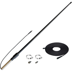Base Station Airband VHF Fibreglass Standard Antenna Kit - 10m Lead 118-136MHz