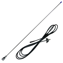 Mobile Airband VHF Stainless Steel Whip Antenna Kit 118-136MHz