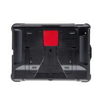 PIVOT A20A Case for iPad 11" - Black Body w/ Red Clip