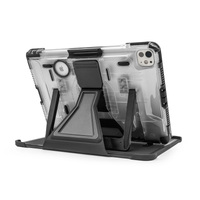 PIVOT A32A Case for iPad Pro 11" (M4)  - Clear Body w/ Black Clip