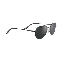 Serengeti Pete Matte Black - Mineral Polarized Smoke - SS599003