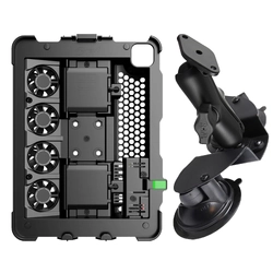 X-Naut Active Cooling Case iPad 11 Generation 3 + Double Suction Mount Kit