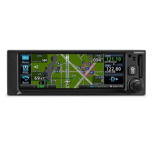 Garmin GNC 355A GPS/COM for Certified Aircraft w/ GA35 GPS Antenna and Installation Kit (25kHz & 8.33kHz)