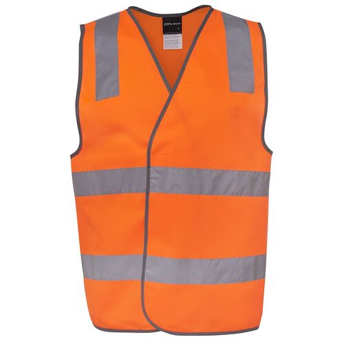 JB's High Vis Safety Vest (D+N) - Orange - Size 6/7XL