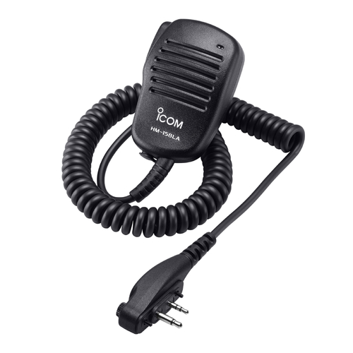 Icom Compact Speaker Mic with Earphone Jack for IC-41 Pro UHF Handheld Transceiver