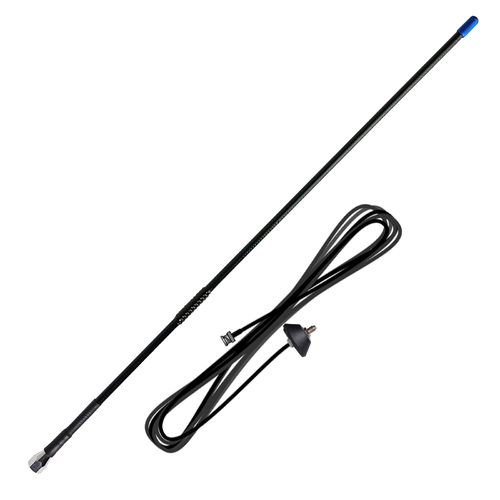 Mobile UHF CB Antenna Kit w/Fibreglass HD Whip Antenna