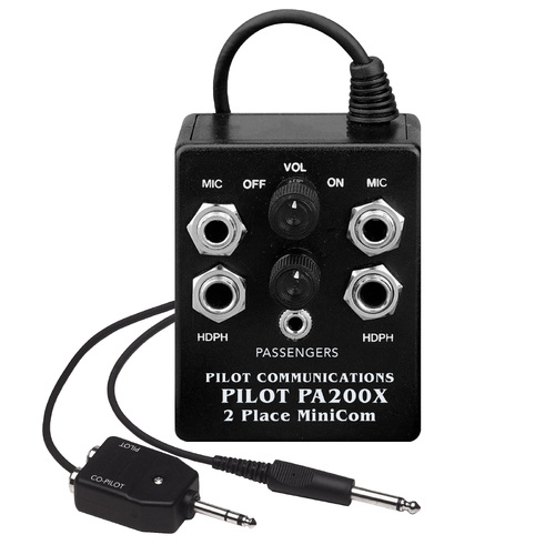 Pilot Communications PA-200X Two Position Intercom System - Expandable