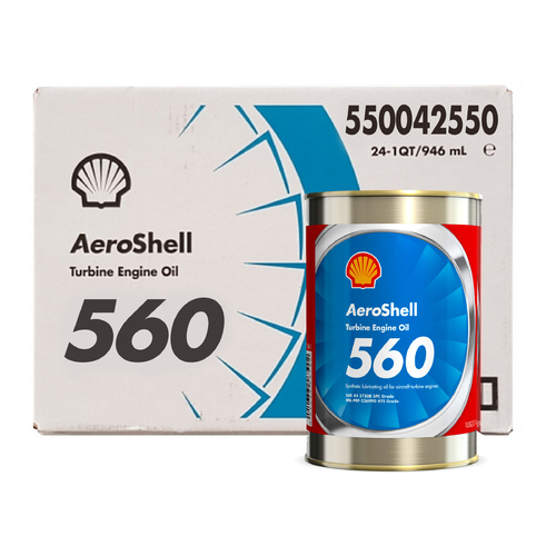 Aeroshell Turbine Oil 560 (6 Pack)