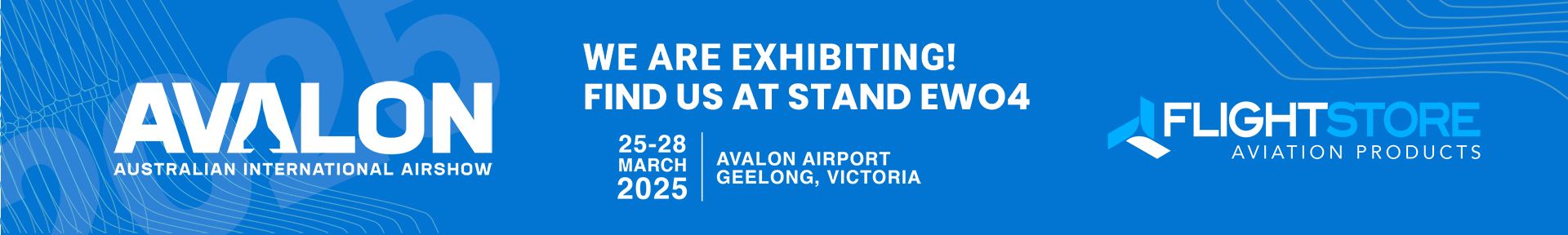 Avalon International Airshow 2025 Banner